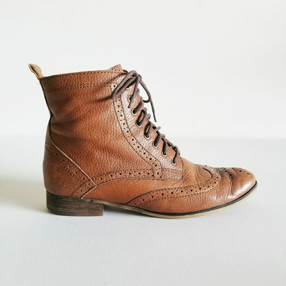 7 1/2 M Genuine Leather BP Oxford Bootie
